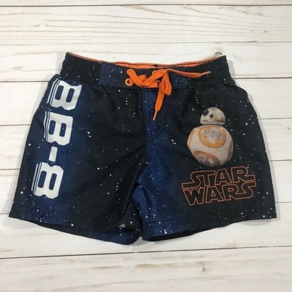H&M Kids Star Wars BB-8 Swim Shorts Size 2-4Y - Picture 2 of 7